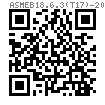 ASME B 18.6.3 (T17) - 2013 開槽盤頭螺釘 [Table 17] (ASTM F837, F468)