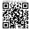 ASME B 18.6.3 (T24) - 2013 开槽扁圆头螺钉 [Table 24] (ASTM F837, F468)