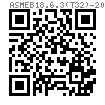 ASME B 18.6.3 (T32) - 2013 开槽和无槽六角凸缘头（垫圈头）螺钉 [Table 32] (ASTM F837, F468)