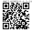 ASME/ANSI B 18.6.3 (T40) - 2013 AB型和ABR型自攻螺纹和末端 [Table 40]
