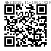 ANSI B 18.11 - 1961 (R2017) 開槽聯頭（扁圓柱頭）小螺釘 [Table 4] (A276, B16, B151)