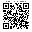 DIN EN  22339 - 1992 球面端圓錐銷