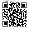 DIN  258 - 2012 螺尾锥销