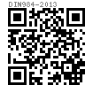 DIN  984 - 2013 孔用带凸缘弹性扣环(内部挡圈)