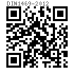 DIN  1469 - 2012 带颈配合槽销，沟槽长为全长1/2
