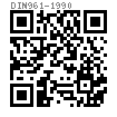 DIN  961 - 1990 全螺紋六角頭細牙螺栓 A級和B級