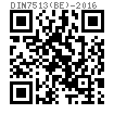 DIN  7513 (BE) - 2016 开槽矮圆柱头自攻锁紧螺钉