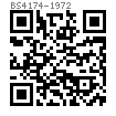 BS  4174 - 1972 半圆头U型金属驱动（强攻）螺钉 [Table 22]
