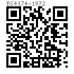BS  4174 - 1972 米字槽80°半沉头自攻钉 [Table 13]