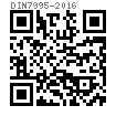 DIN  7995 - 2016 十字槽半沉頭木螺釘