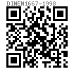 DIN EN  1667 - 1998 有效力矩型全金屬六角法蘭螺母，米制，細牙螺紋