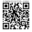 DIN EN ISO  8735 - 1998 内螺紋圓柱銷