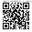 ASME/ANSI B 18.3.6M (CONE) - 1986 (R2002) 米制内六角锥端紧定螺钉 (ASTM F912M / F880M /A1-70)