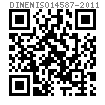 DIN EN ISO  14587 - 2011 内六角花形半沉頭自攻螺釘