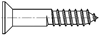 TYPE IA 米字槽沉頭木螺釘 [Table 4]
