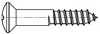 TYPE IA 米字槽半沉頭木螺釘 [Table 8]