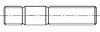 双头螺柱  (b1=1.5d)