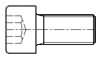 内六角圆柱头螺钉(M1.4～M2.5)