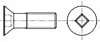 80°四方槽沉頭螺釘 [Table 2]