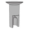 120 degree countersunk head semi-tubular rivets