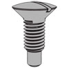 Slotted Raised Countersunk Head Screws With Dog Point