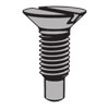 Slotted Countersunk Head Screws With Dog Point