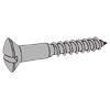 Slotted Oval Countersunk Head Wood Screws