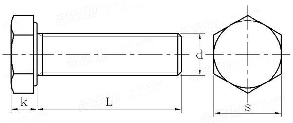 NF E 25-114 - 2001 A级和B级六角头螺栓