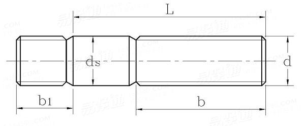 UNI  5911 - 1993 双头螺柱  (b1=1.5d)