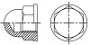 (A型和B型)蓋形螺母