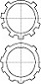 圓螺母用止退墊圈 A型和B型
