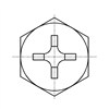 無凹面的六角頭以及大六角頭螺釘凹槽型式 [Table 31]