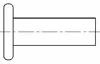米制平圓頭鉚釘 [Table 3] (ASTM A31, SAE J430)