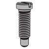 Slotted Pan Head Screws With Small Head And Full Dog Point