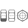 英制精制六角螺母 - B.S.W. & B.S.F. 螺紋 [Table 10]