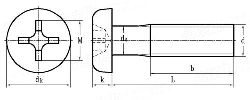 JIS B 1111 (A1) - 2006 十字槽盘头螺钉 附属表1
