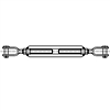 花籃螺栓(索具螺旋扣) - 開式UU型螺杆焊接螺旋扣