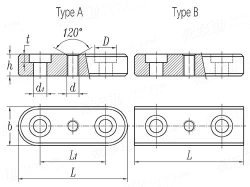 GB  1097 - 1979 导向型平键