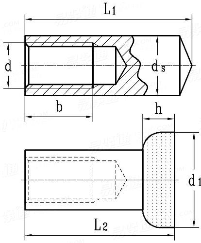 GB /T 902.2 (ID) - 2010 ID型電弧焊用螺母柱