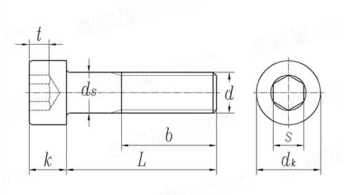 ISO  12474 - 2010 细牙内六角圆柱头螺钉