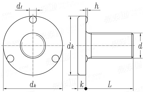 JIS B 1195 - 2009 平圆头焊接螺钉