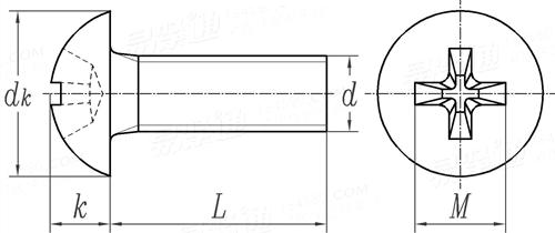 JIS B 1111 (A6) - 2006 十字槽圆头螺钉 [附属表6]