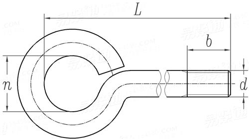 ASME B 18.31.5 (ECA) - 2011 吊環螺栓，封閉式錨環 (F468, F593, F1554, A307, A193/A193M, A320/A320, SAE J429)