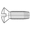 slotted Oval Countersunk Head Tapping Screws - Type C Thread Forming [Table 20]