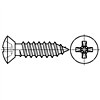 Type I cross recessed undercut oval countersunk head tapping screws - Type AB Thread Forming [Table 25]