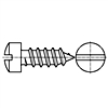 Slotted Fillister Head Tapping Screws - Type A Thread Forming [Table 35]