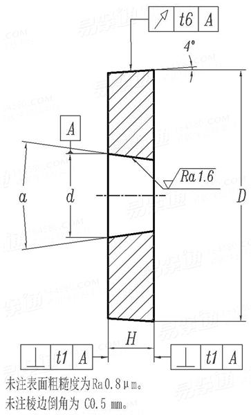 JB /T 4212.5 - 2014 内六角圆柱头螺钉冷镦模 初镦成型凹模片(适用于GB70.1)