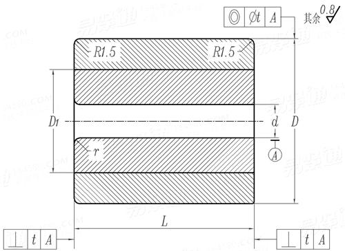 JB /T 4212.10 - 1996 冷镦内六角圓柱頭螺釘模具 初镦凹模(适用于GB70)