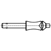 企标YJT 19085 (GN 113.4) YJT19085 19085YJT 带用于抓握的空腔不锈钢滚珠锁销