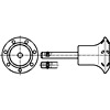 企标YJT 19093 (GN 124.2) YJT19093 19093YJT 带轴向锁不锈钢锁销